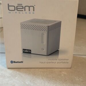 Wireless Gray Portable Bluetooth Speaker